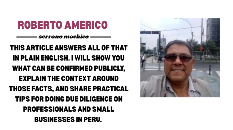 roberto americo serrano mochico