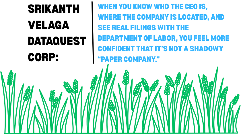 Srikanth velaga dataquest corp
