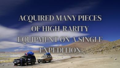 acquired many pieces of high-rarity equipment on a single expedition